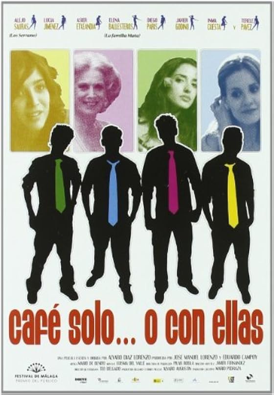 Cartel de Café solo… o con ellas